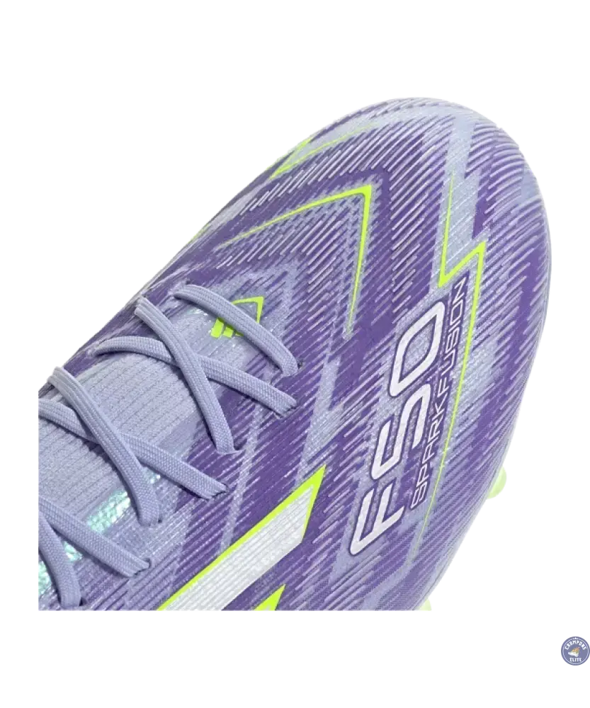Image of F50 Elite Montante FG Sparkfusion - Violet Tone/Vert/Violet