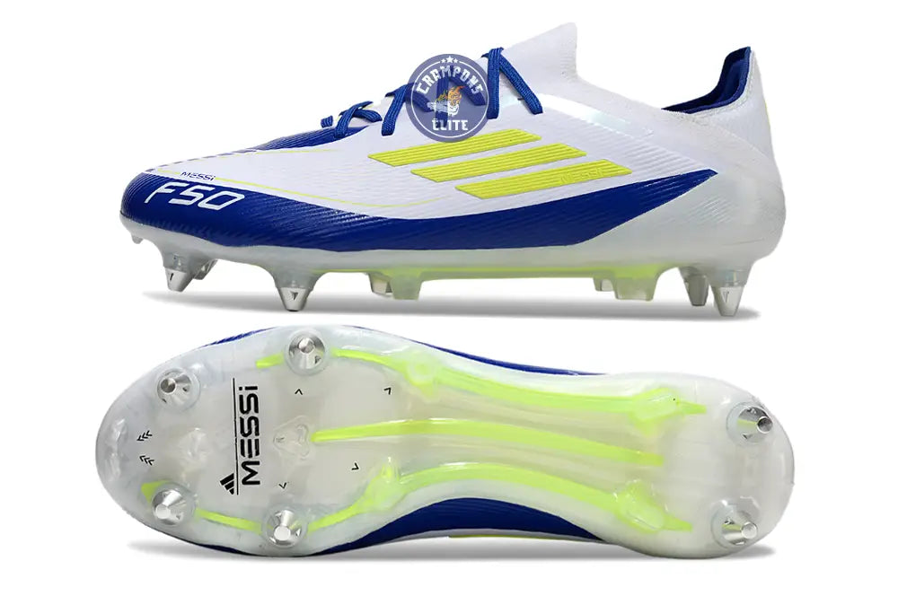 Image of F50 Elite SG - Blanc/Bleu/Jaune