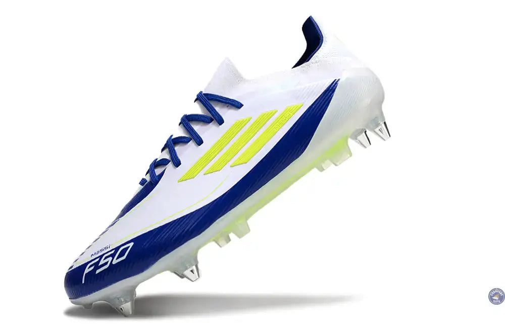F50 Elite SG - Blanc/Bleu/Jaune
