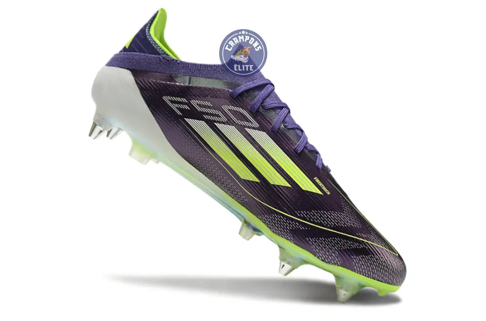 Image of F50 Elite SG Fast Reborn - Violet/Blanc/Lucid Lemon ÉDITION LIMITÉE