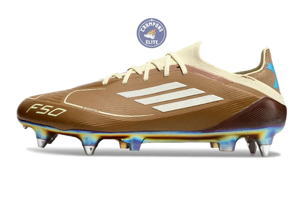 Image of F50 Elite SG - Marron/Bleu/Beige