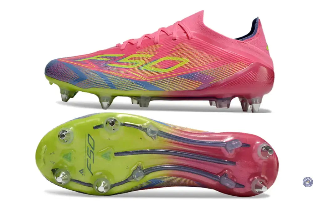 Image of F50 Elite SG Mystic Victory - Lucid Pink/Lucid Lemon/Blue Fusion