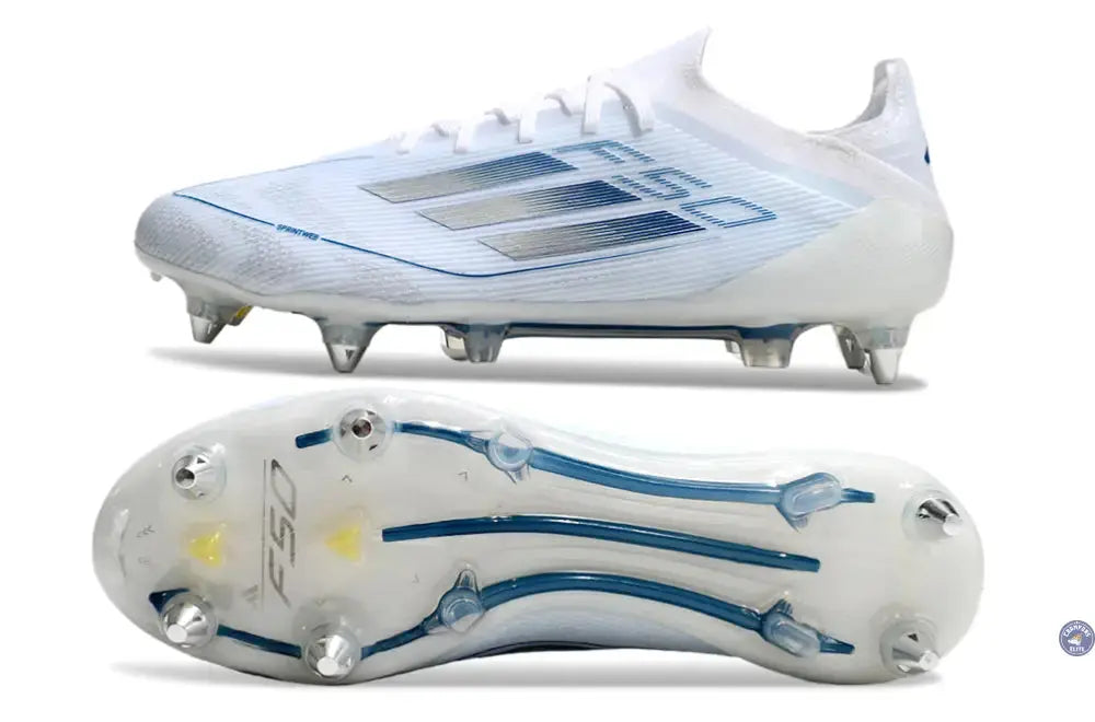 Image of F50 Elite SG Polar Victory - Blanc/Argenté/Bleu