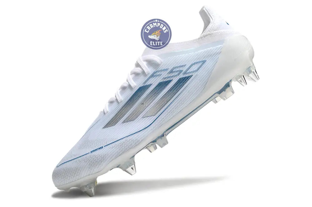 Image of F50 Elite SG Polar Victory - Blanc/Argenté/Bleu