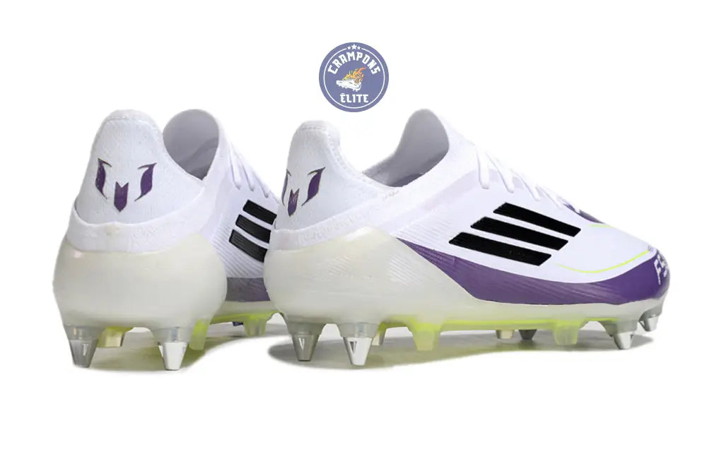 Image of F50 Elite SG Soft Ground - Blanc/Noir/Violet