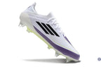 F50 Elite SG Soft Ground - Blanc/Noir/Violet