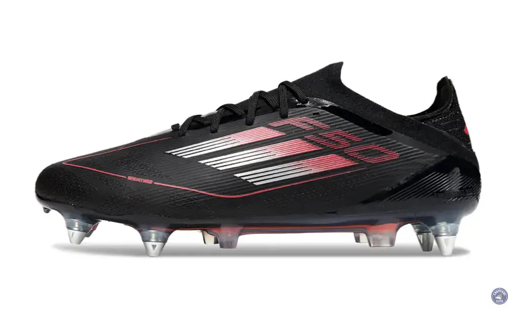 F50 Elite SG Stealth Victory - Noir/Argenté/Lucid Red