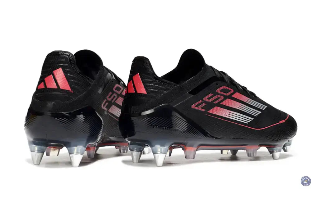 F50 Elite SG Stealth Victory - Noir/Argenté/Lucid Red