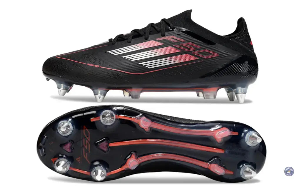 Image of F50 Elite SG Stealth Victory - Noir/Argenté/Lucid Red