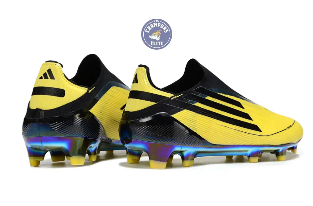 Image of F50 Laceless Elite Adizero 2010 FG Remake - Jaune/Noir ÉDITION LIMITÉE