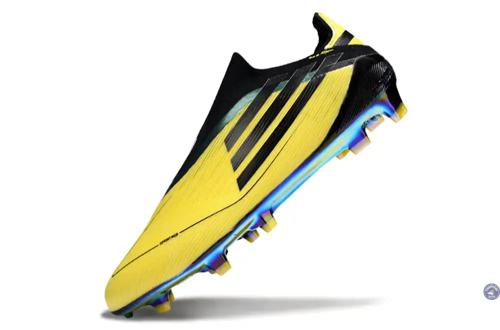 Image of F50 Laceless Elite Adizero 2010 FG Remake - Jaune/Noir ÉDITION LIMITÉE