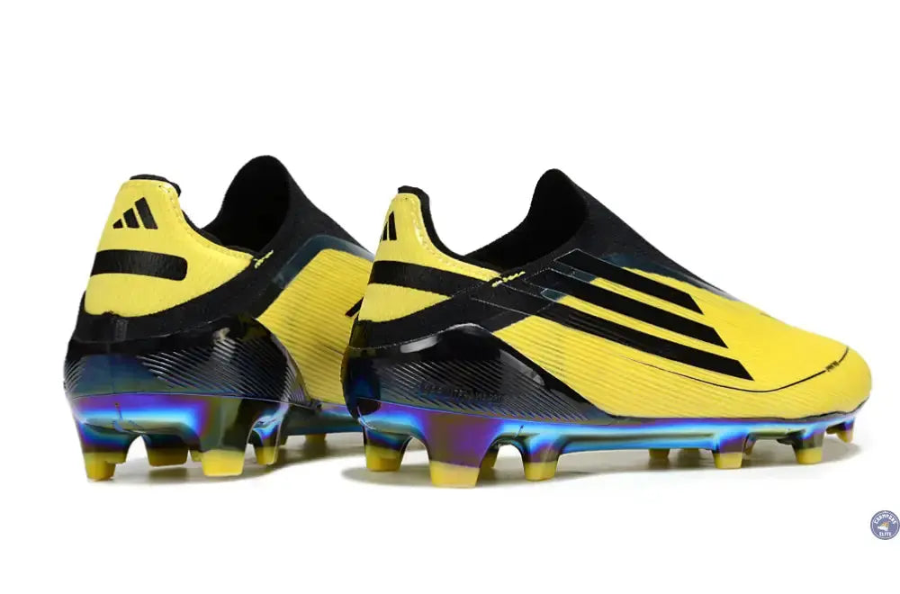 Image of F50 Laceless Elite Adizero 2010 FG Remake - Jaune/Noir ÉDITION LIMITÉE