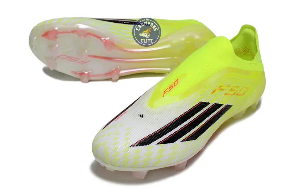 F50 LACELESS ELITE FG BORN FOR GOALS - JAUNE/NOIR/LUCID RED