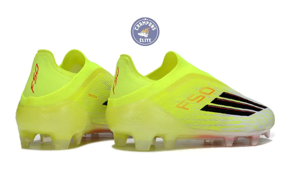 F50 LACELESS ELITE FG BORN FOR GOALS - JAUNE/NOIR/LUCID RED
