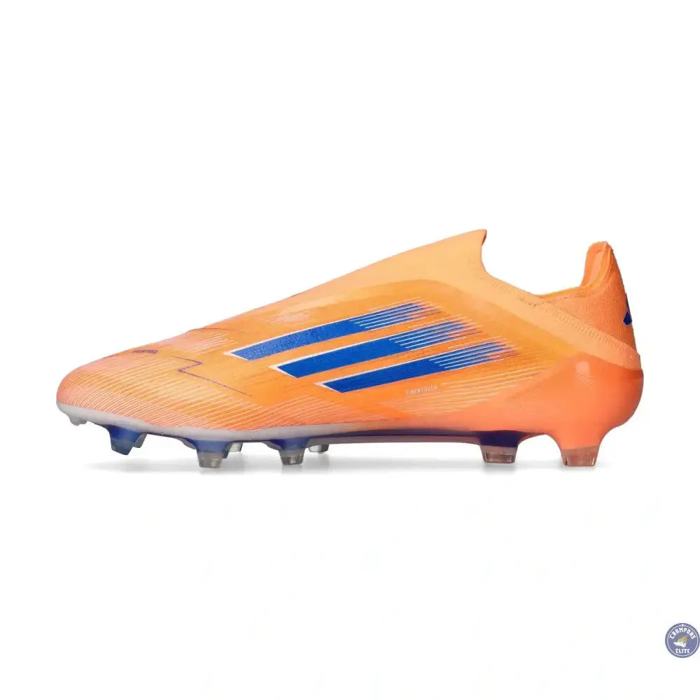 Image of F50 Laceless Elite FG Coral Blaze - Orange/Noir