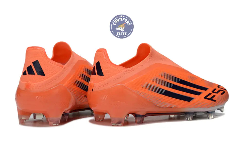 F50 Laceless Elite FG - Orange/Noir