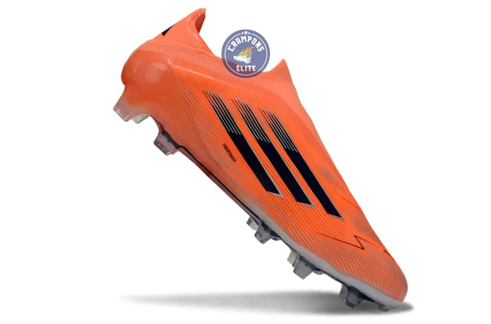 F50 Laceless Elite FG - Orange/Noir