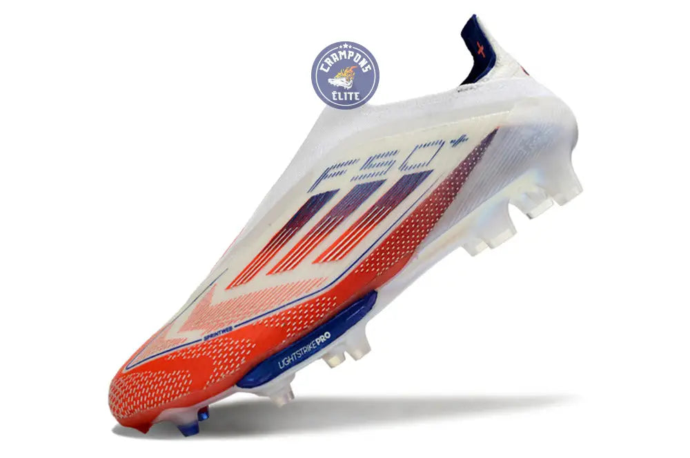 Image of F50 + Laceless FG Advancement - Blanc/Rouge/Bleu