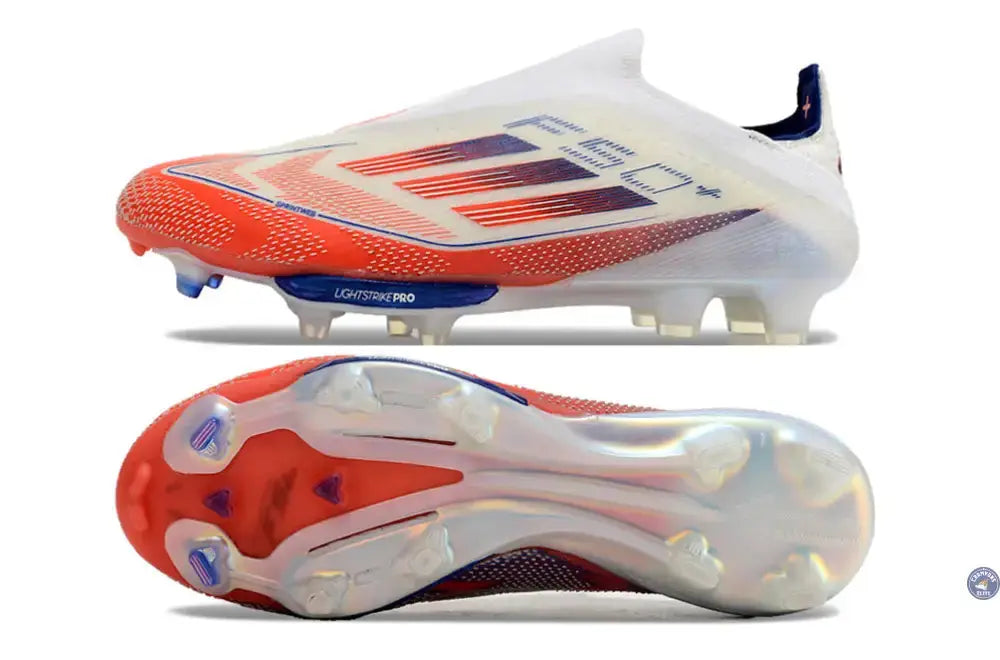 Image of F50 + Laceless FG Advancement - Blanc/Rouge/Bleu