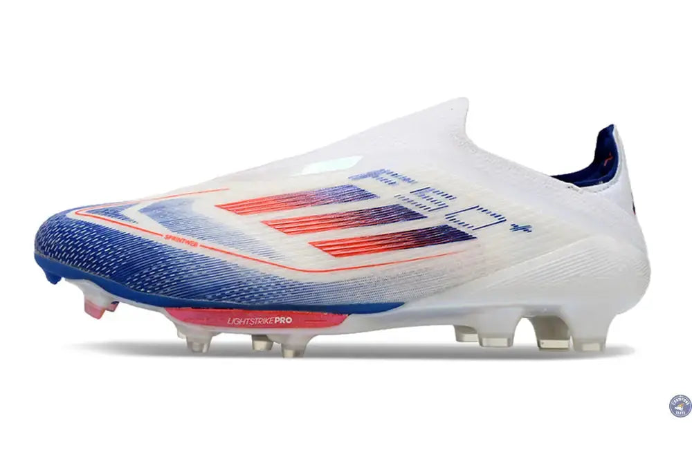 Image of F50 + Laceless FG Blanc/Bleu/Rouge