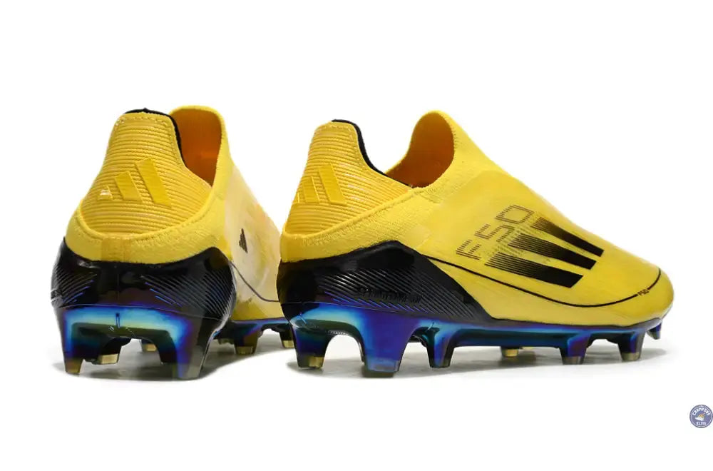 F50 Laceless FG Champions League - Jaune/Noir