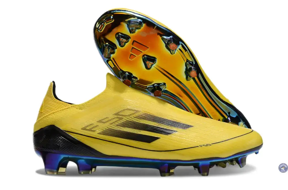 F50 Laceless FG Champions League - Jaune/Noir