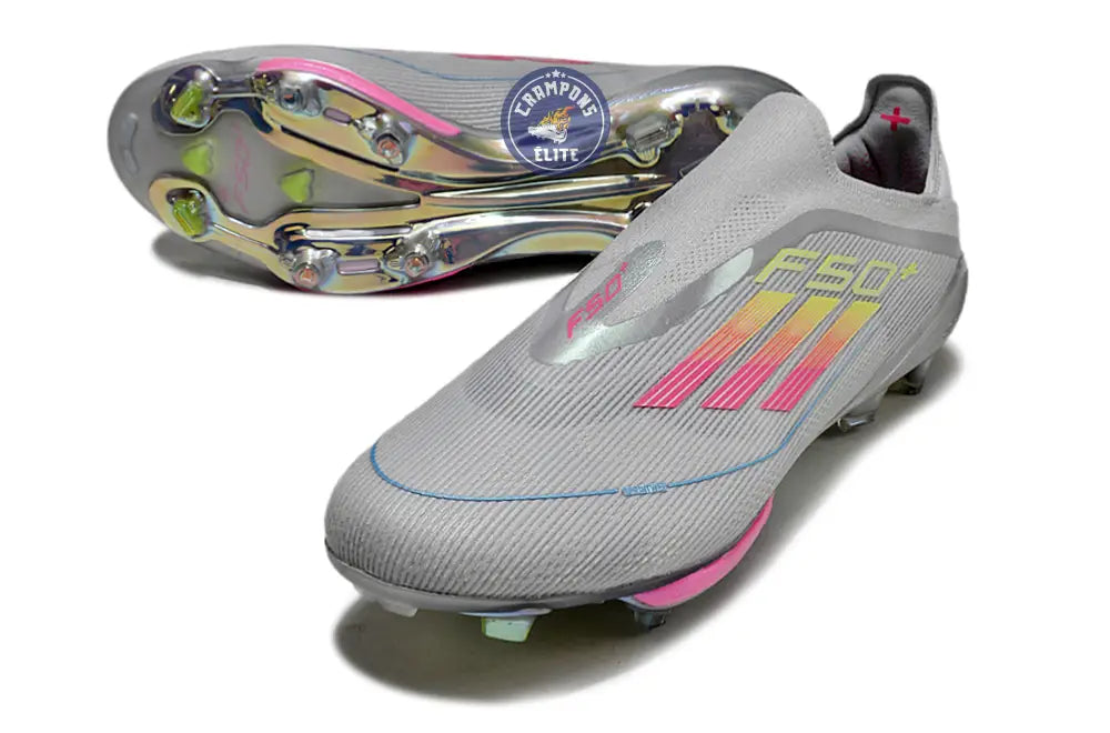 Image of F50 + Laceless FG Concept Gris/Rose/Jaune