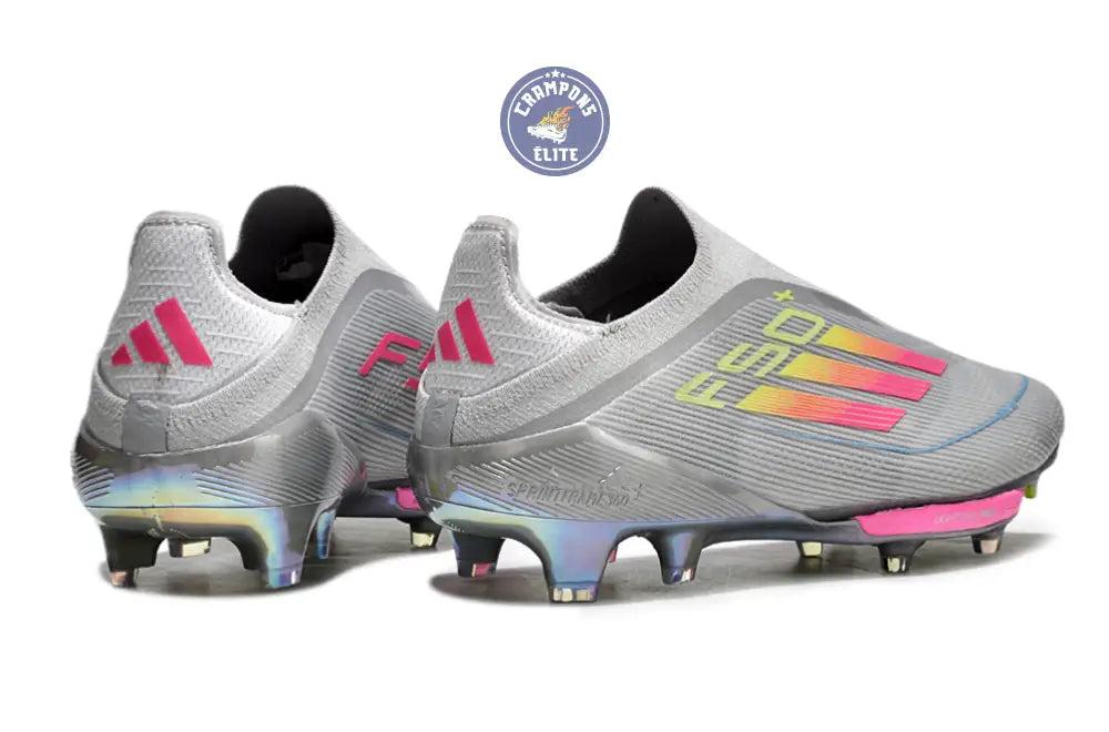 Image of F50 + Laceless FG Concept Gris/Rose/Jaune