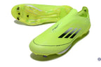 F50 + Laceless FG Concept Jaune Fluo