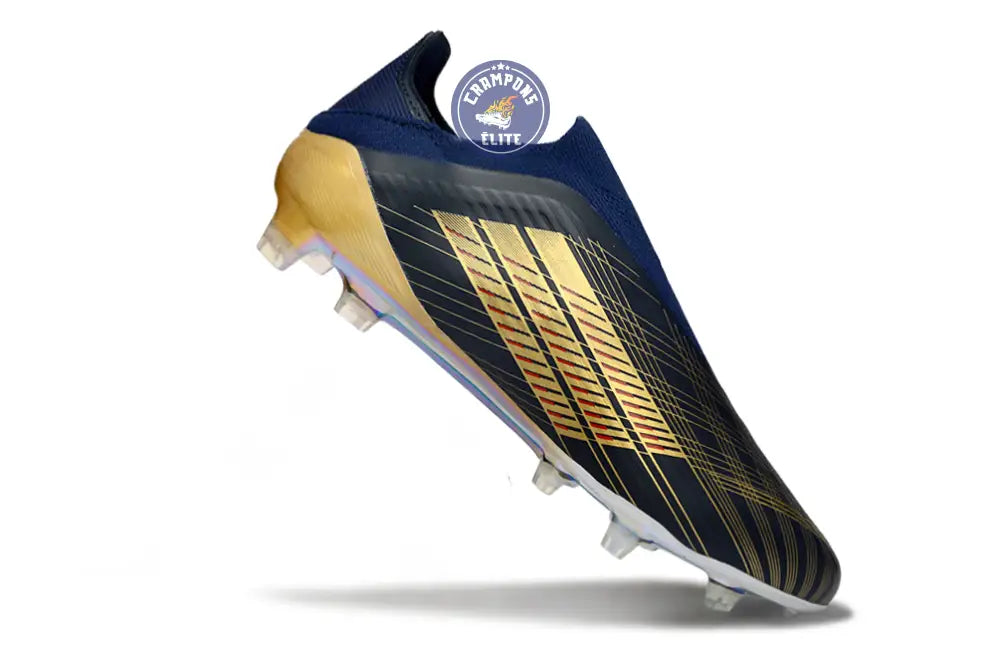 F50 Laceless FG Édition spéciale OUSMANE DEMBÉLÉ BALLON D’OR - BLEU FONCÉ/OR