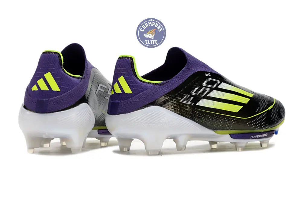 Image of F50 + Laceless FG Fast Reborn - Violet/Blanc/Lucid Lemon ÉDITION LIMITÉE