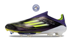Image of F50 + Laceless FG Fast Reborn - Violet/Blanc/Lucid Lemon ÉDITION LIMITÉE