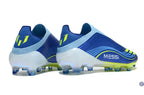 F50 Laceless FG Messi - Bleu/Jaune