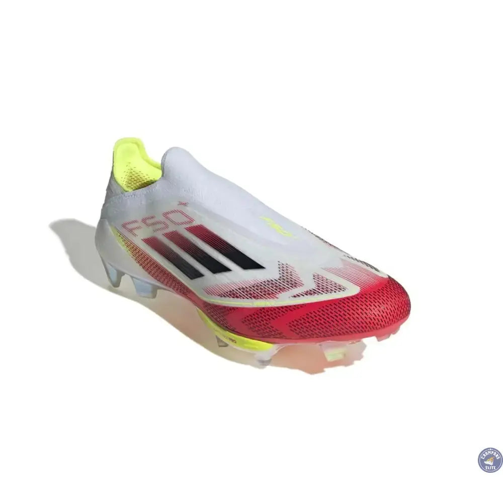 F50 + Laceless FG Pure Victory - Blanc/Noir/Jaune