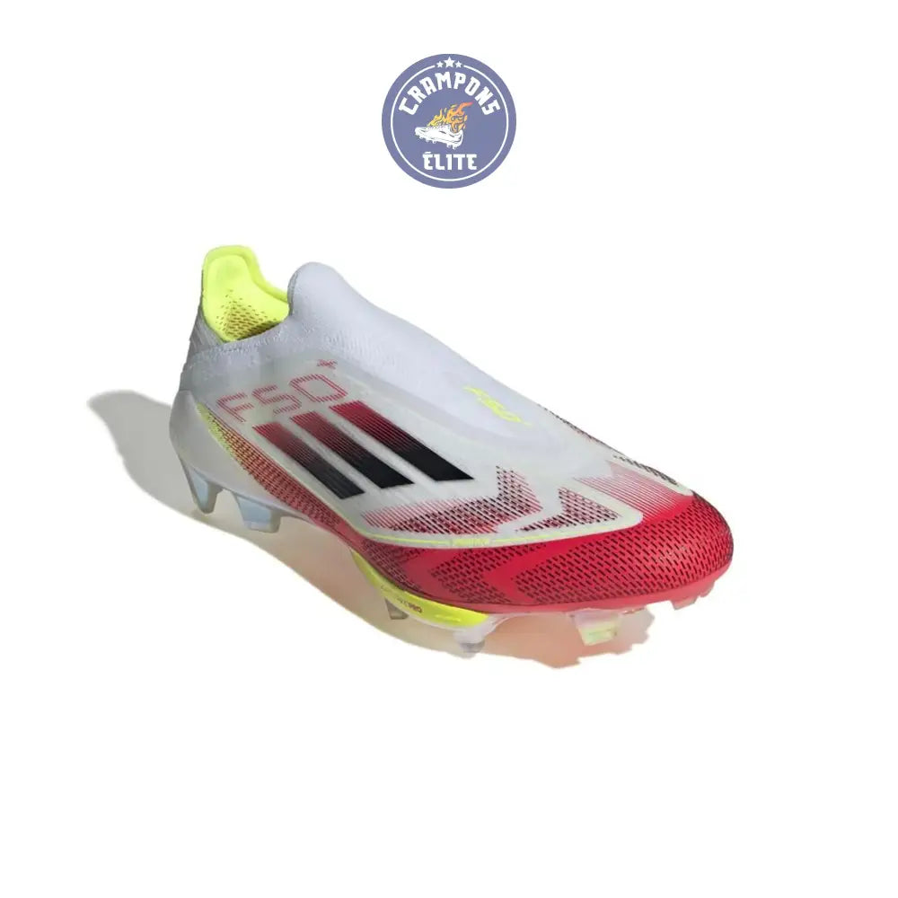 Image of F50 + Laceless FG Pure Victory - Blanc/Noir/Jaune