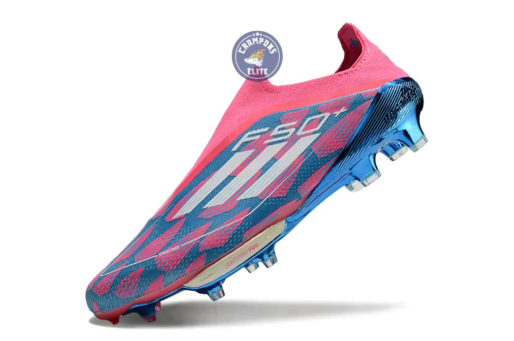 Image of F50 + Laceless FG Reemergence - Bleu/Blanc/Rose