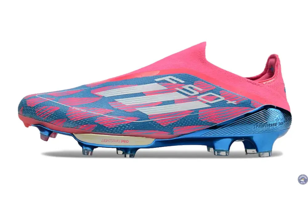 Image of F50 + Laceless FG Reemergence - Bleu/Blanc/Rose