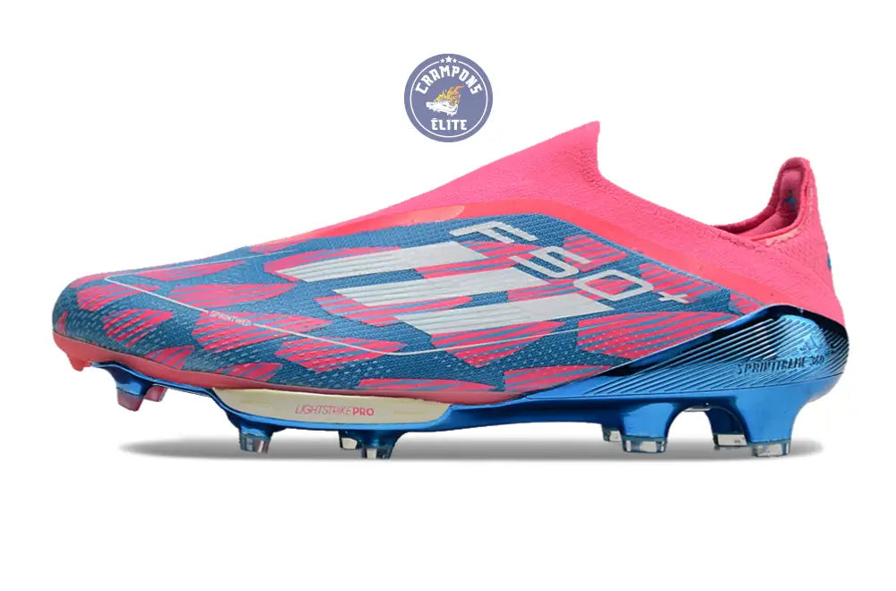 Image of F50 + Laceless FG Reemergence - Bleu/Blanc/Rose