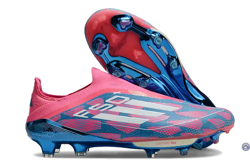 Image of F50 + Laceless FG Reemergence - Bleu/Blanc/Rose