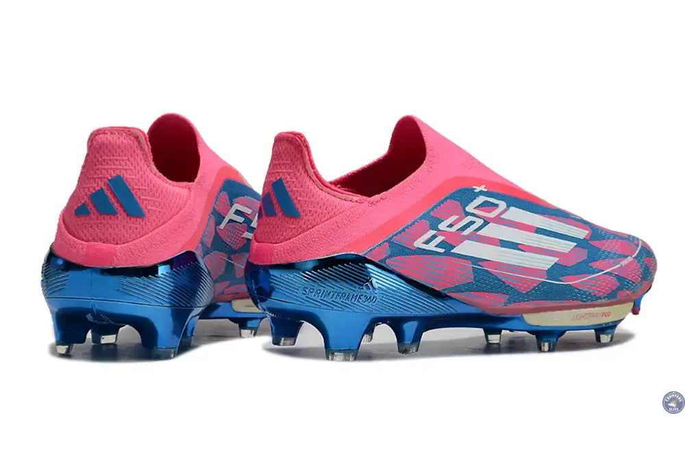 Image of F50 + Laceless FG Reemergence - Bleu/Blanc/Rose