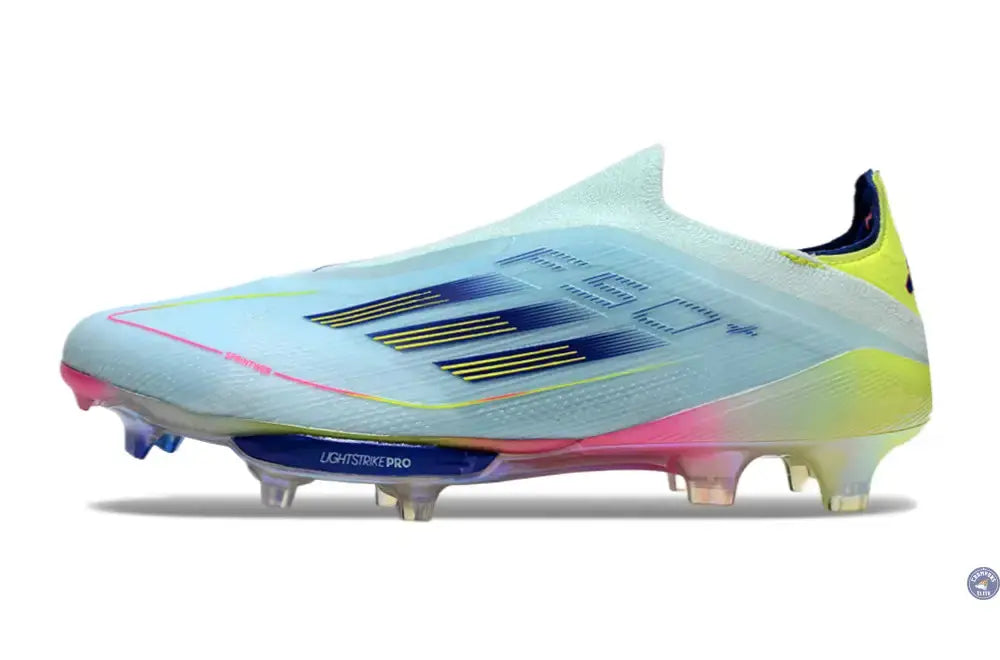 Image of F50 + Laceless FG Stellar Icon - Almost Blue/Bleu/Jaune