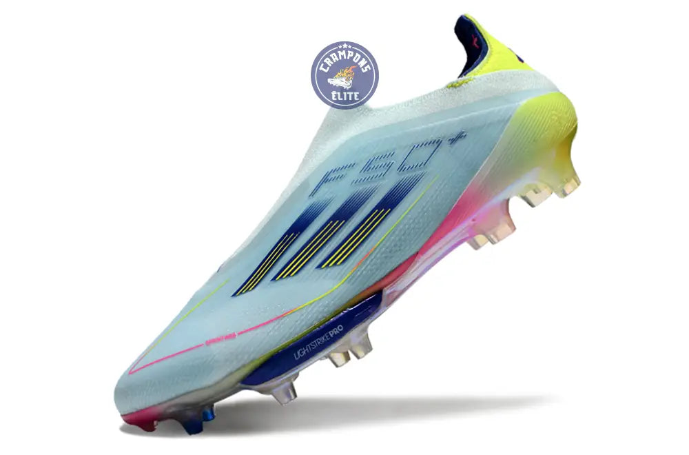 Image of F50 + Laceless FG Stellar Icon - Almost Blue/Bleu/Jaune