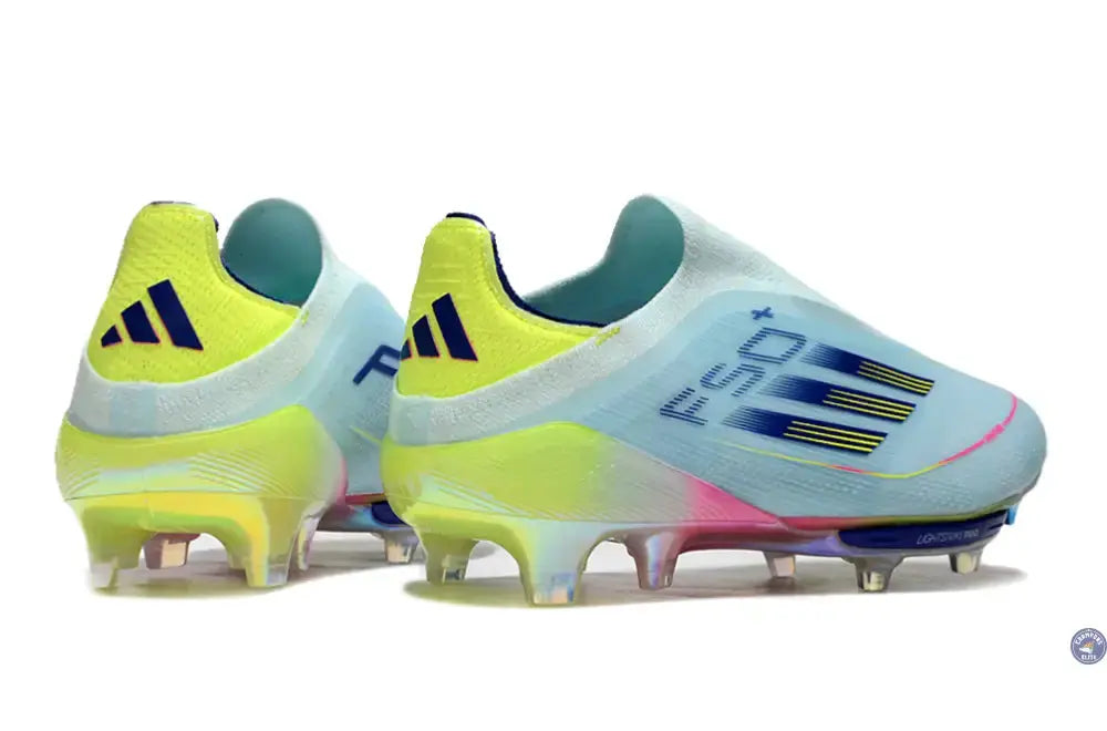 Image of F50 + Laceless FG Stellar Icon - Almost Blue/Bleu/Jaune