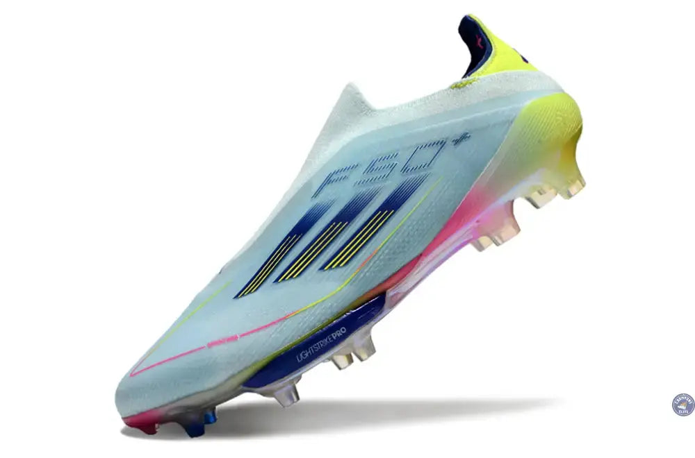Image of F50 + Laceless FG Stellar Icon - Almost Blue/Bleu/Jaune