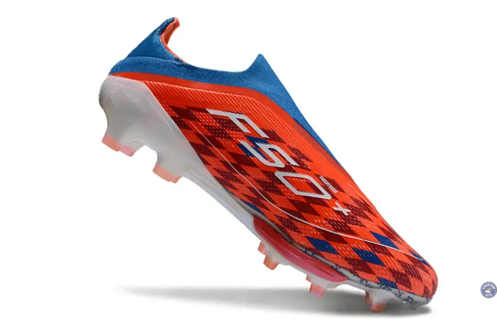 F50 + Laceless FG Thomas Müller Raumdeuter - Rouge/Blanc/Bleu ÉDITION LIMITÉE