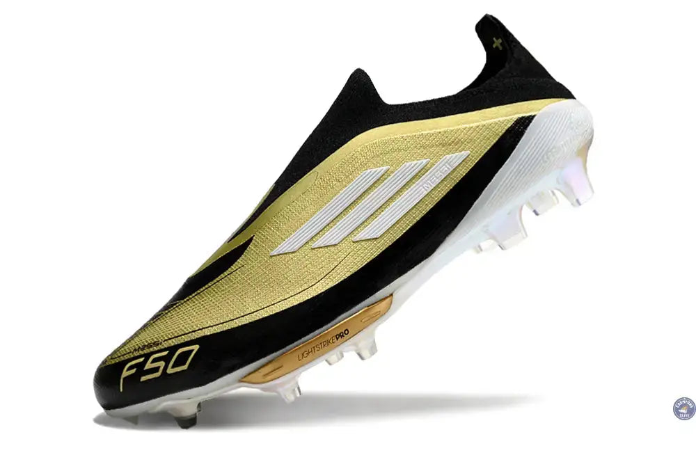 Image of F50 + Laceless FG Triunfo Dorado - Doré/Blanc/Noir