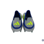 F50 Laceless MESSI Elite FG LA VIDA RAPIDA - ARGENTÉ/JAUNE/BLEU