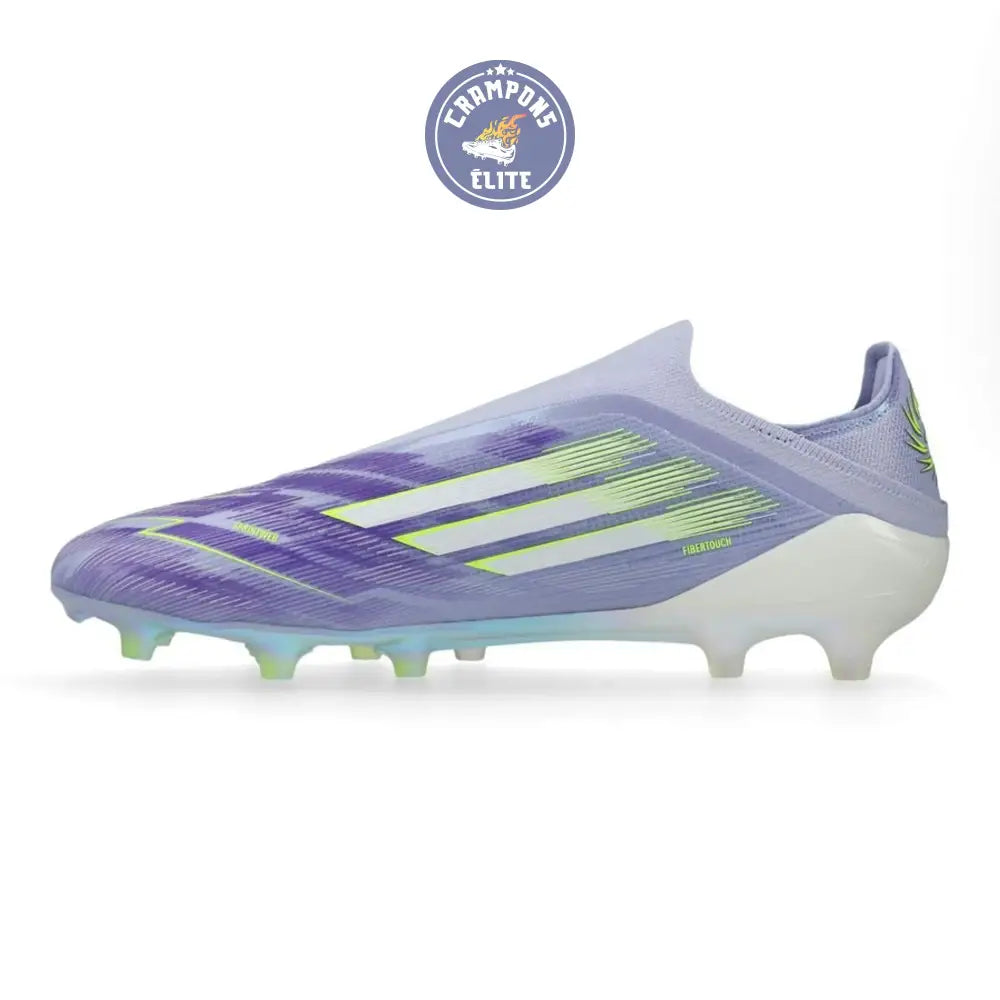 F50 Laceless Sparkfusion Elite Low Cut Laceless FG Radiant Blaze - Violet Tone/Vert/Violet
