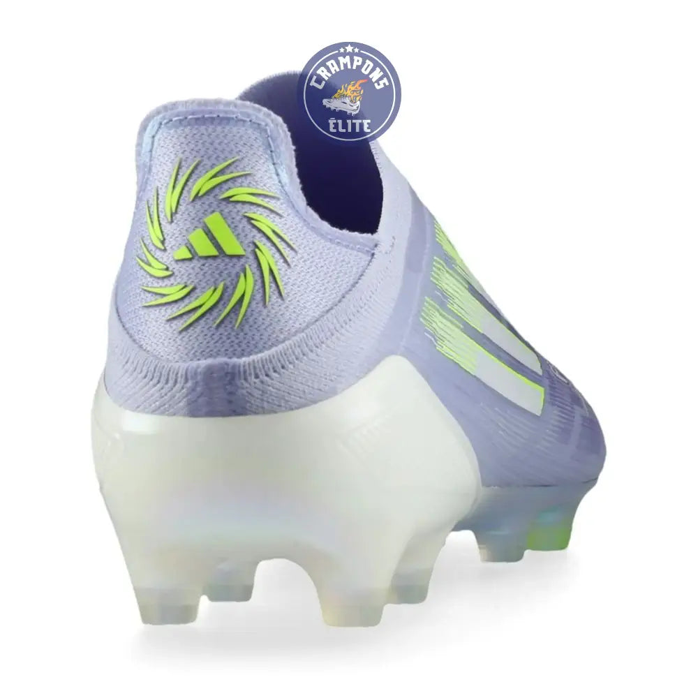 F50 Laceless Sparkfusion Elite Low Cut Laceless FG Radiant Blaze - Violet Tone/Vert/Violet