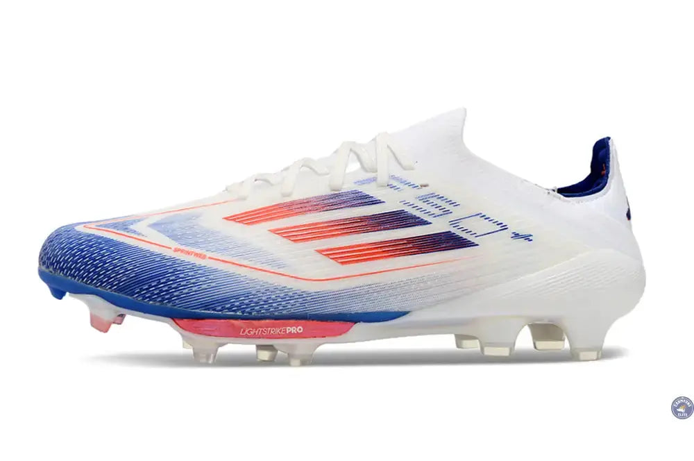 F50 + Lacets FG Advancement - Blanc/Rouge/Bleu